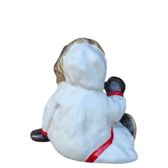 Vintage Intuit Figurine Set C,Alan Johnson Alaska Eskimo Benny 1963 Dinah 1982 - Picture 5 of 10